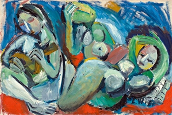 Badeszene - Alexandra Wacker