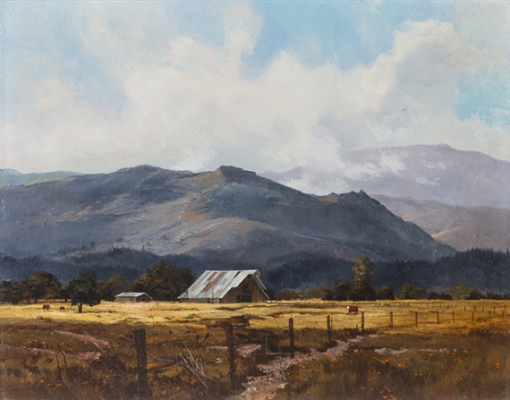 Golden Hills by Thomas Kinkade, 1983