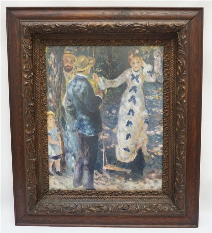 Pierre-Auguste Renoir | The Swing | MutualArt