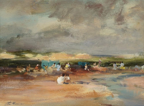 Suffolk Beach by John Burman
