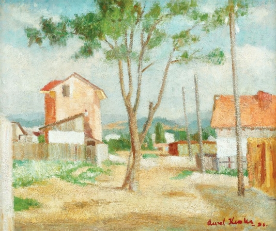 Peisaj de vară by Aurel Kessler, 1936