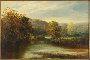 Landscape with Stream - J. Ellis