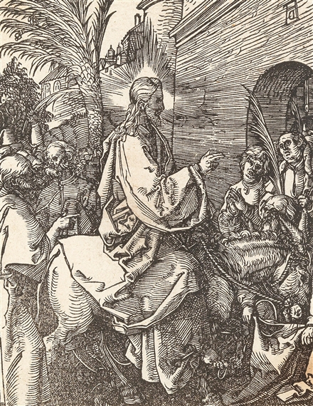 Christ’s Entry into Jerusalem by Albrecht Dürer, circa 1509-1511