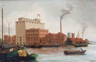 Oliefabriek De Zaan T. Duyvis Jz. - Petrus Johannes Teunissen