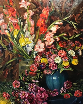 Bloemstilleven - A. S. Buys-Repelius