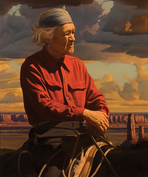 Navajo Shepherd by Robert Rishell