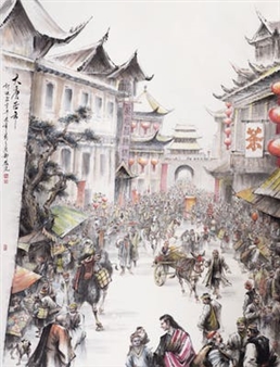 WESTERN MARKET IN TANG DYNASTY - Kwok Ti Hong