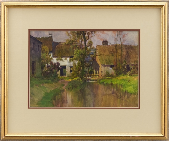 French countryside by Hezekiah Anthony Dyer