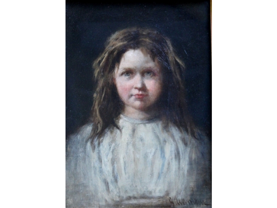 A SCOTTISH COUNTRY GIRL by George Aikman