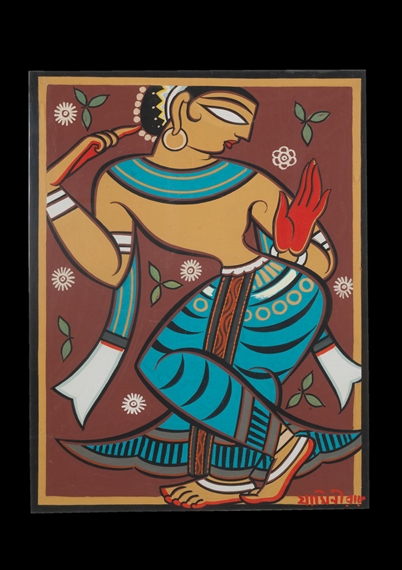 Gopini by Jamini Roy