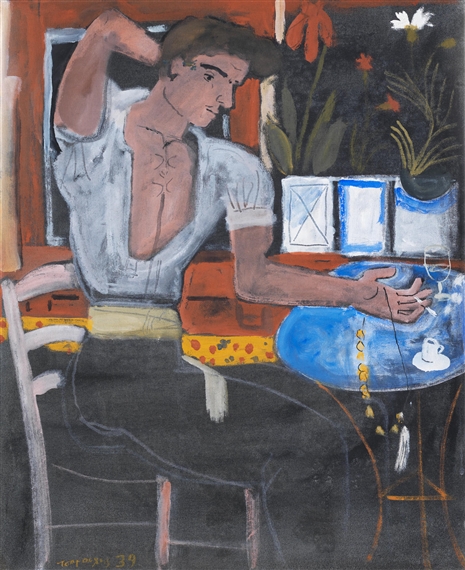 Young man from Piraeus by Yannis Tsarouchis, 1939