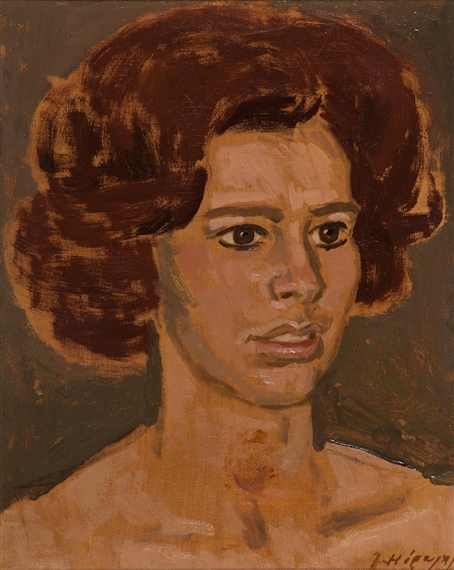 Portrait of Eirini Dogani by Yiannis Moralis