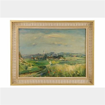 Blick auf Deutenhausen im Landkreis Dachau - Richard Huber