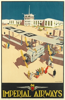 2 WORKS: IMPERIAL AIRWAYS, CROYDON AIRPORT & AN IMPERIAL AIRWAYS, EMPIRE SERVICES DEPARTURE AND ARRIVAL LIST, 26 JUNE 1937 TO 11 OCTOBER 1937 INCLUSIVE - Harold McCready