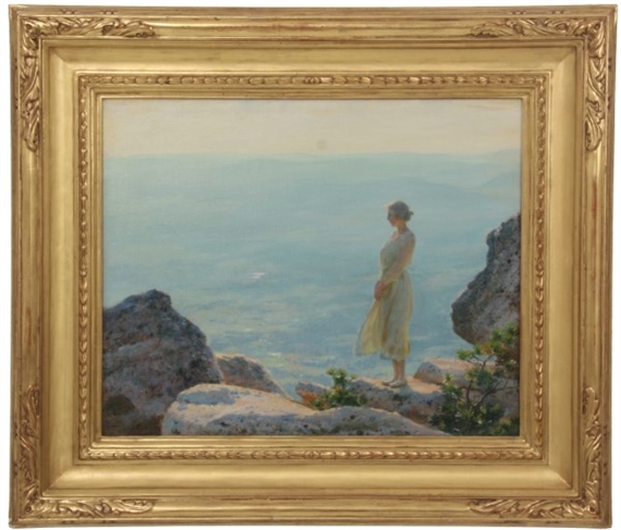 Misty Afternoon by Charles Courtney Curran, 1923