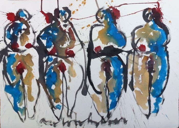 anton-heyboer-vier-vrouwen-1988-mutualart