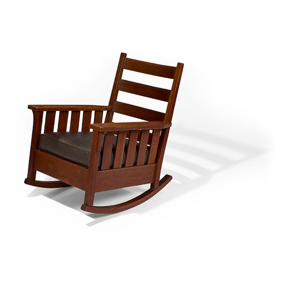 Gustav Stickley | Rocker | MutualArt