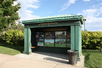 Spring Diorama: A Lost Cabinet in the Woods Spring 2018 - Museum of Outdoor Arts