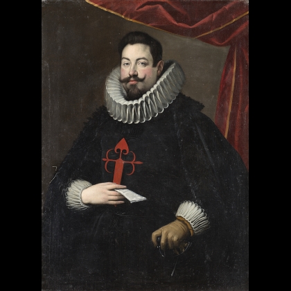 Frans Pourbus the Younger | Portrait of man with ruff (17th Century ...