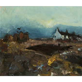 COTTAGES, CATTERLINE - Lilian Neilson