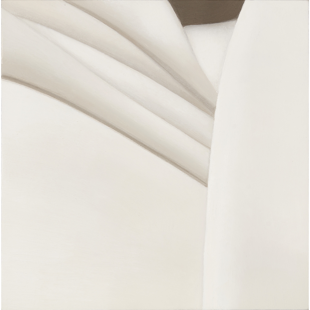 Artwork by Alison Watt, RHYME, Made of oil on canvas