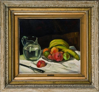 Bodegón con frutas - Rafael Aguado Arnal