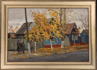 FALLING LEAVES - Anatoli Nikitavich Turkin