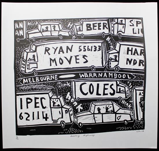 Geelong Highway by Glenn Morgan, 2016