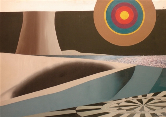 Magic realism by Juris Soikans, 1979