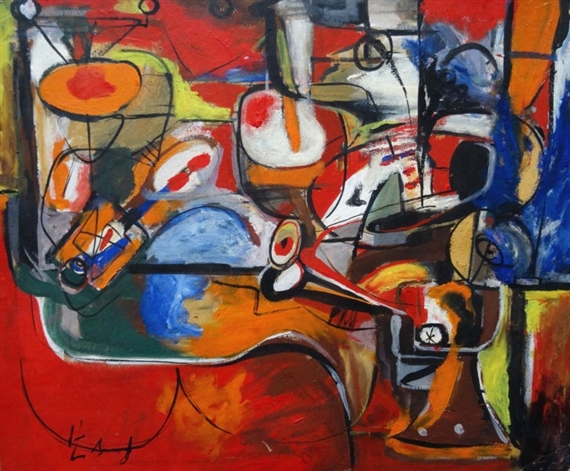 Composition by Bagrat Grigorian, 1971
