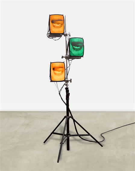 Triple Tongue Tree by Alan Rath, 1998