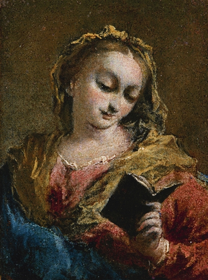 THE MADONNA ANNUNCIATE by Francesco Guardi