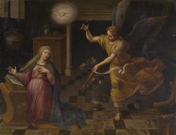 Frans Pourbus the Elder | THE ANNUNCIATION | MutualArt