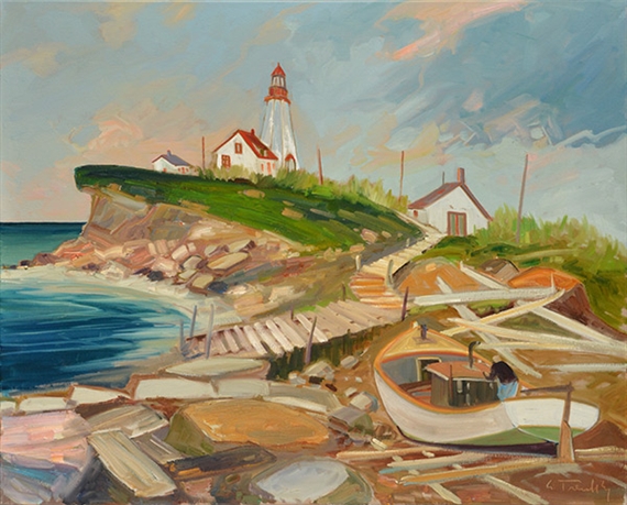 The lighthouse by Louis Tremblay