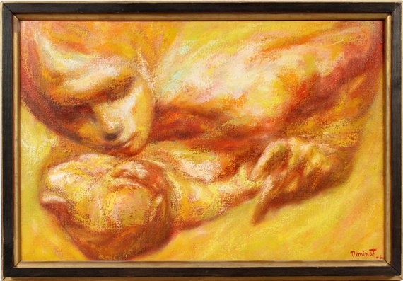 ABSTRACT GIRL by Dominat, 1962