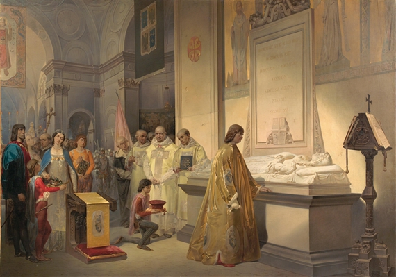 Alessandro Reati Duke Ludovico Maria Sforza Visiting The Tomb Of His Wife Mutualart