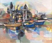 Paysage de Hollande by Jean Marzelle