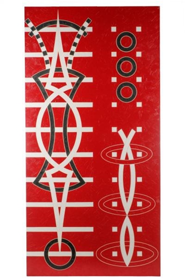 Elevation by Valerie Jaudon, 1989