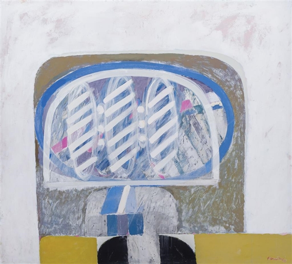 Transversal 9-B by Manuel Hernández Viveros, 1968