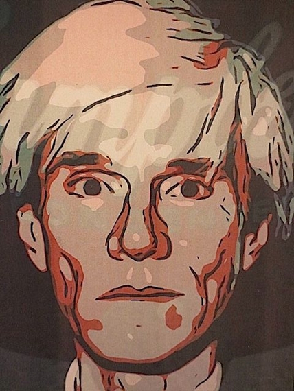 Laurance Rassin | Andy Warhol Campbell self portrait (2017) | MutualArt