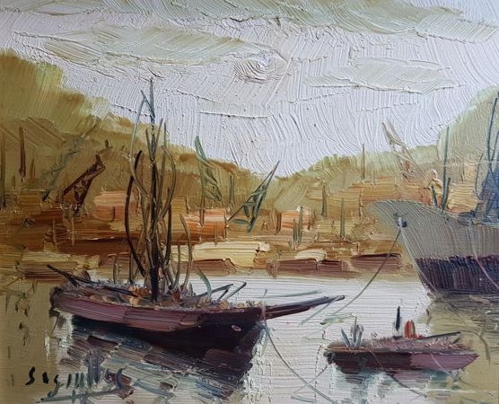 Marina Portuaria by Antonio Segrelles, 1960