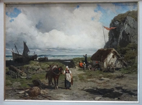 "Retour de pêche" by Jules Didier