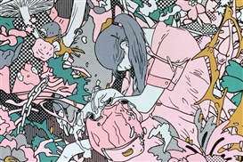 New Art To Know This Week: Youth Culture and Pulp Comics, in Ben-Day Dots