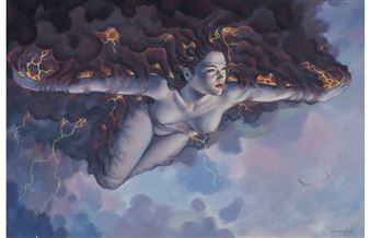 Nude in the Sky - Dorian Cleavenger