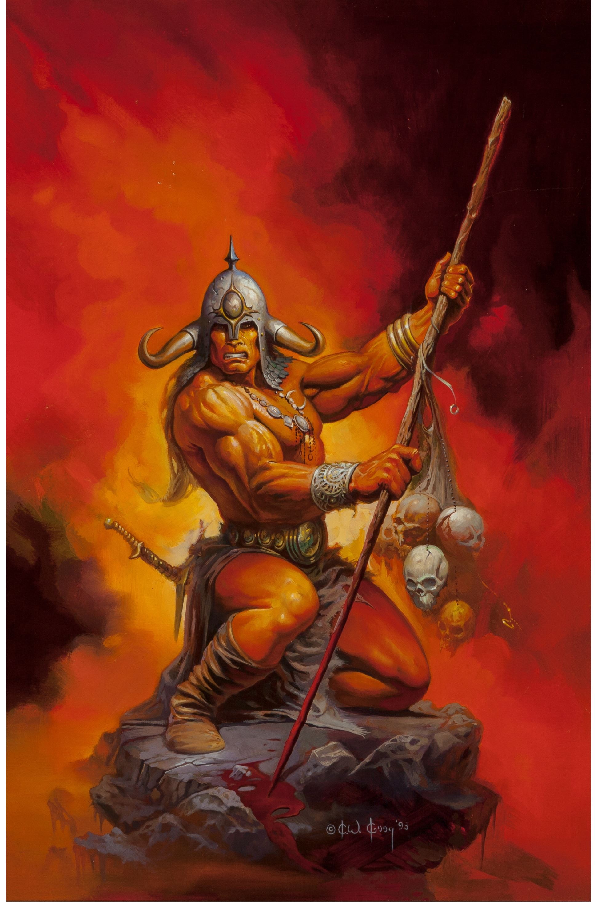 фэнтези конан варвар. конан варвар и рыжая соня 18. художник варвар. джо джуско художник. художник варвар.