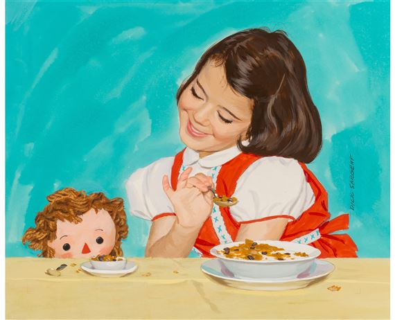 Best Friends, Raisin Brand advertisement by Richard Sargent