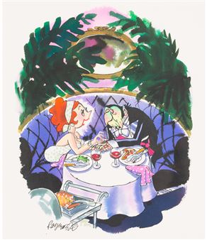 Don't Be Silly! 103 Isn't Old For a Vampire! Playboy cartoon - Roy Stuart Raymonde