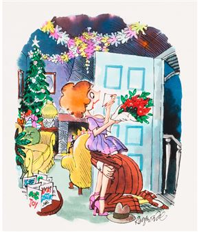 From a Secret Admirer - Well! Isn't That Sweet! Playboy cartoon - Roy Stuart Raymonde