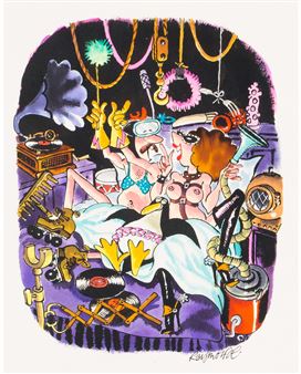 Doo-hooin' What Comes Natch-rally! Playboy cartoon - Roy Stuart Raymonde