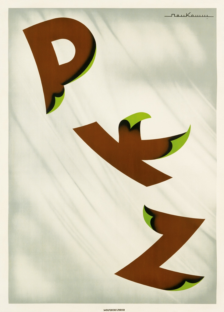 Artwork by Emil Alfred Neukomm, PKZ